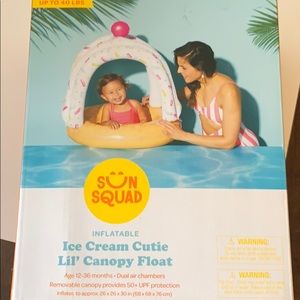 Ice Cream Baby Pool Float